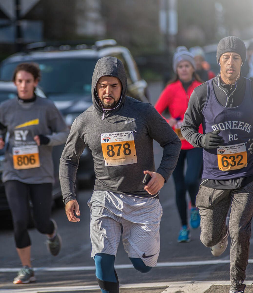 5k runner in Boston
