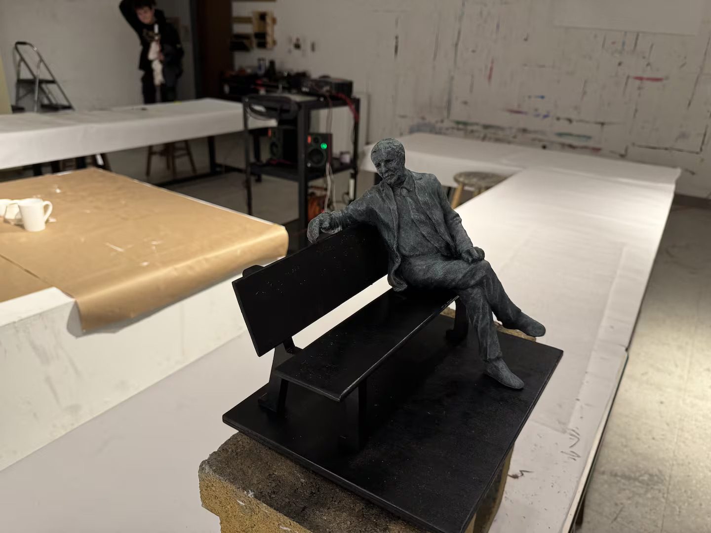 Jack Connors Statue — Miniature Model