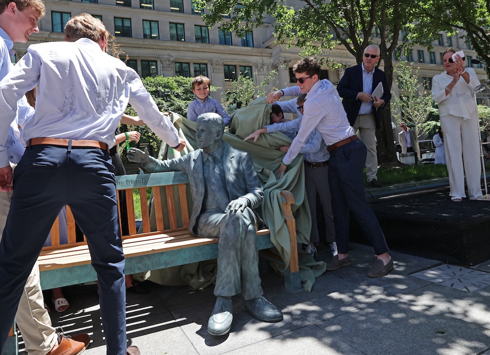 Jack Connors Statue Unveiling